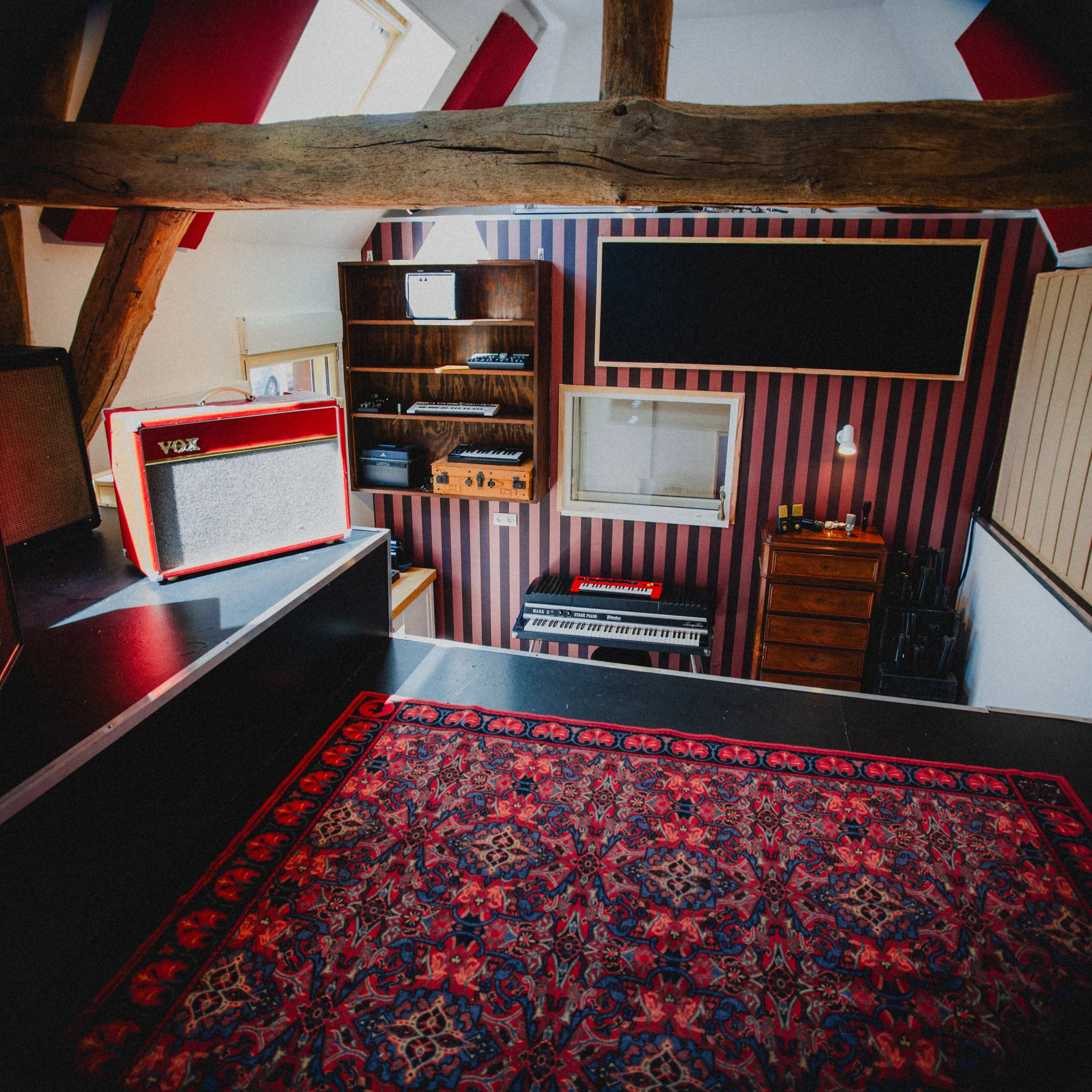 studio d'enregistrement, matériel