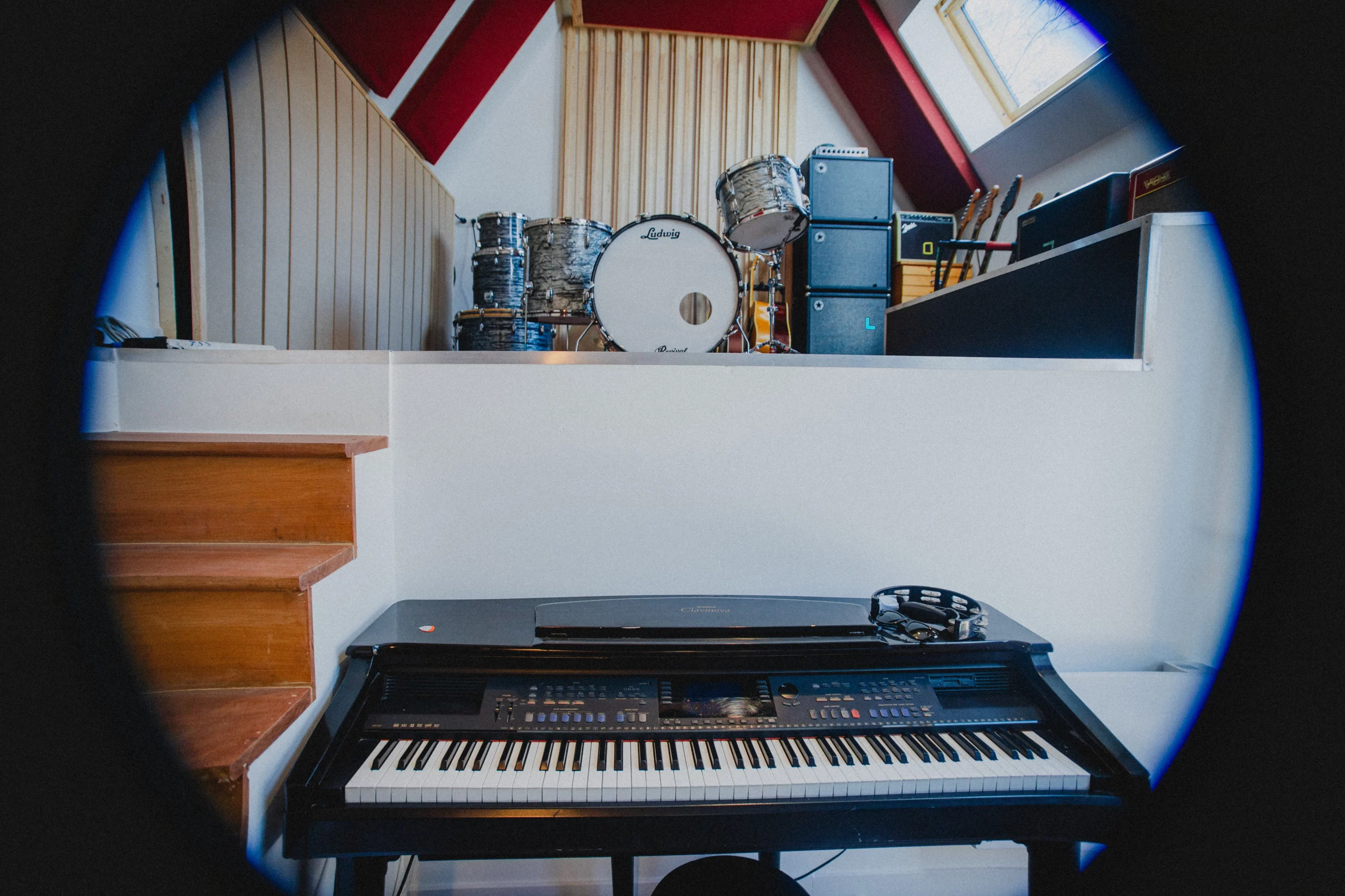 studio d'enregistrement, matériel
