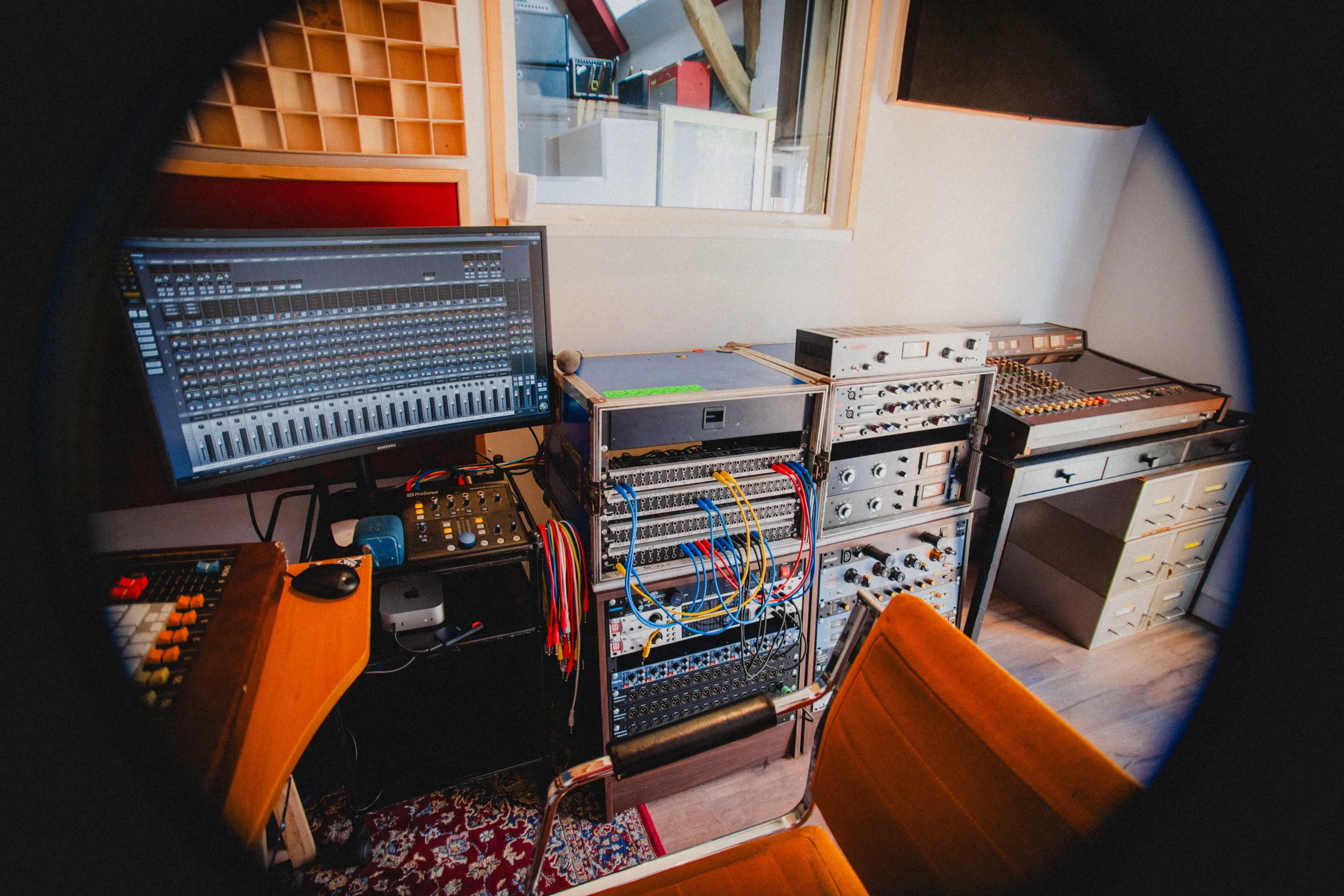 studio d'enregistrement, matériel